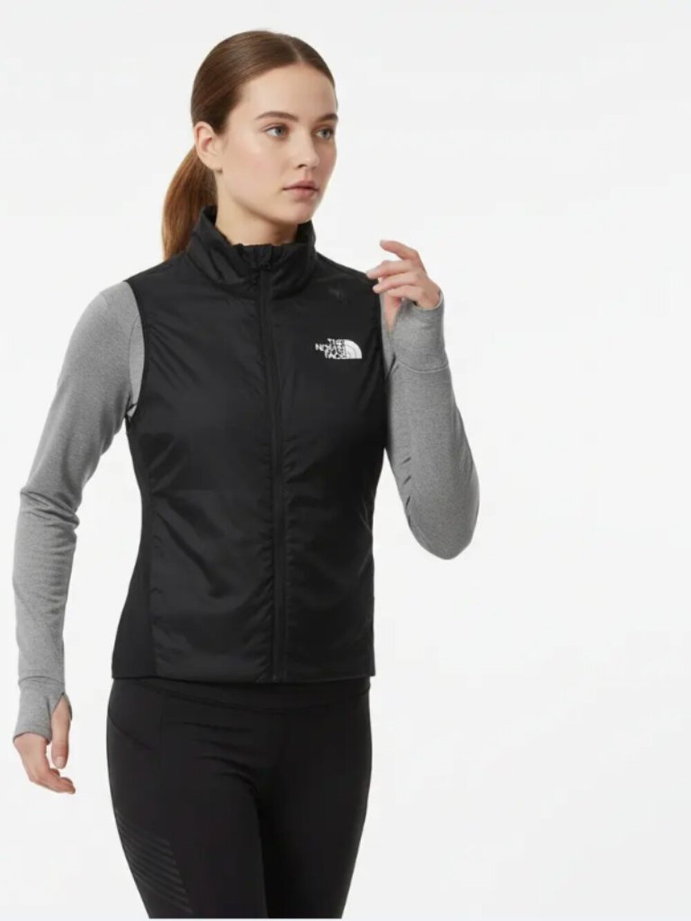 The North Face Thin Runners 🏃‍♀️ Black Vest Women’s Small